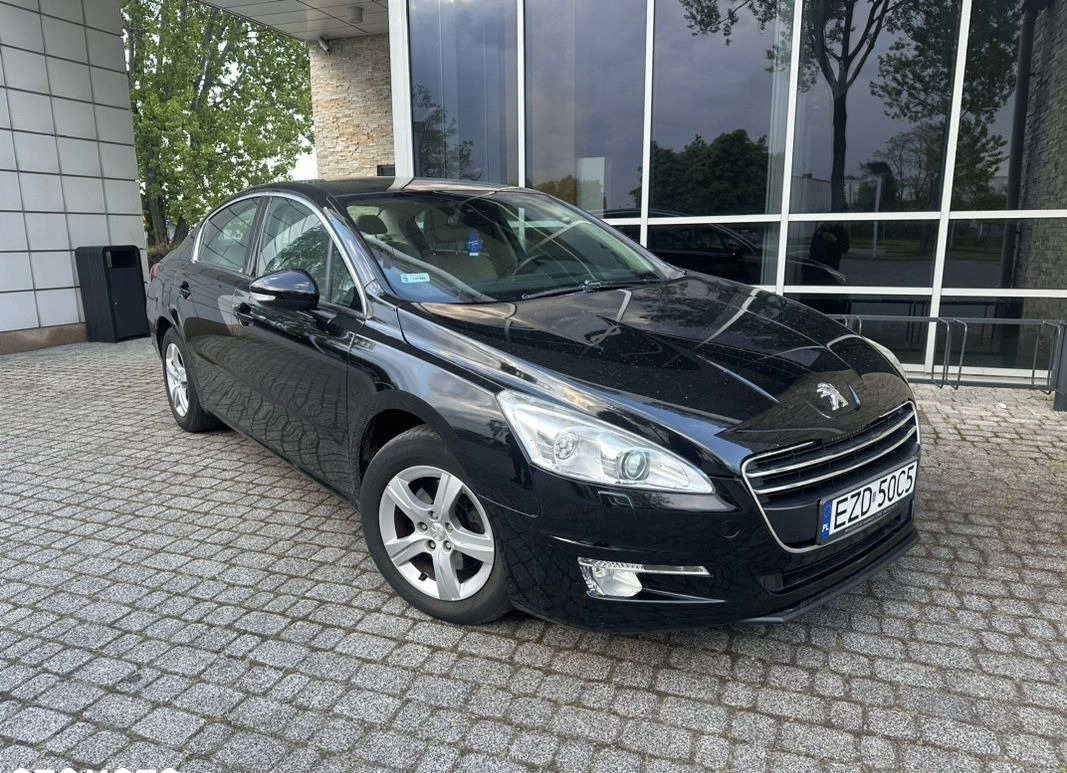 Peugeot 508 cena 20900 przebieg: 174640, rok produkcji 2012 z Jedlicze małe 497